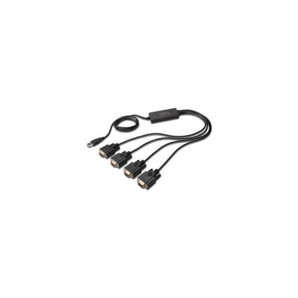 Digitus 1.5M USB 2.0 to RS232*4 Cabo Chipset: FT4232H - DA-70159