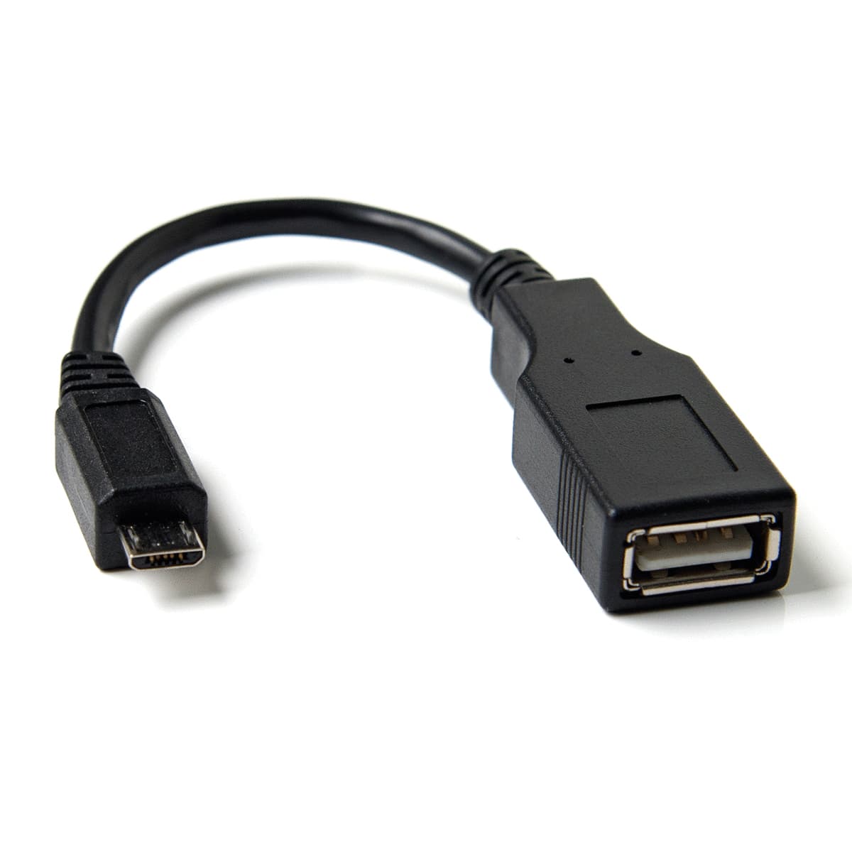 Cabo OTG  micro USB  - Preto