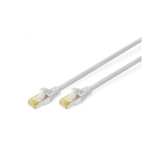 Digitus CAT 6A S-FTP patch cable, Cu, LSZH AWG 26/7, length 15 m, color grey - DK-1644-A-150