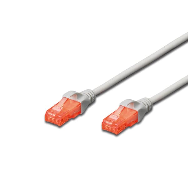 Digitus Chicote U/utp CAT6 Pvc 1MT Cinza DK-1612-010
