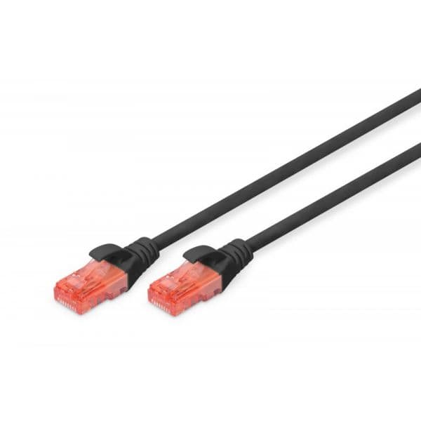 Digitus Cabo UTP CAT6 Lszh Black 3m - DK-1617-030/BL