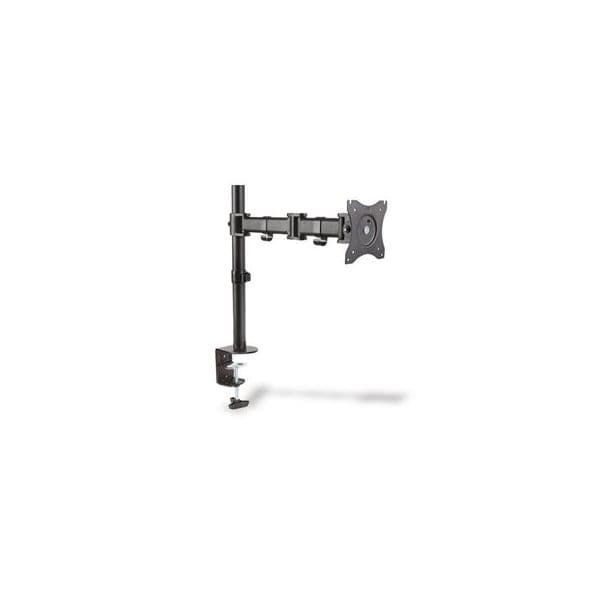 Digitus Single Monitor Desk Clamp Mount 15'-27' até 8Kg 100x100 Black
