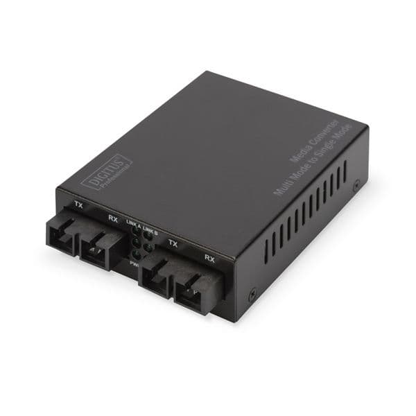 Digitus Conversor Gigabit Multimodo/Monomodo SC/SC - DN-82124