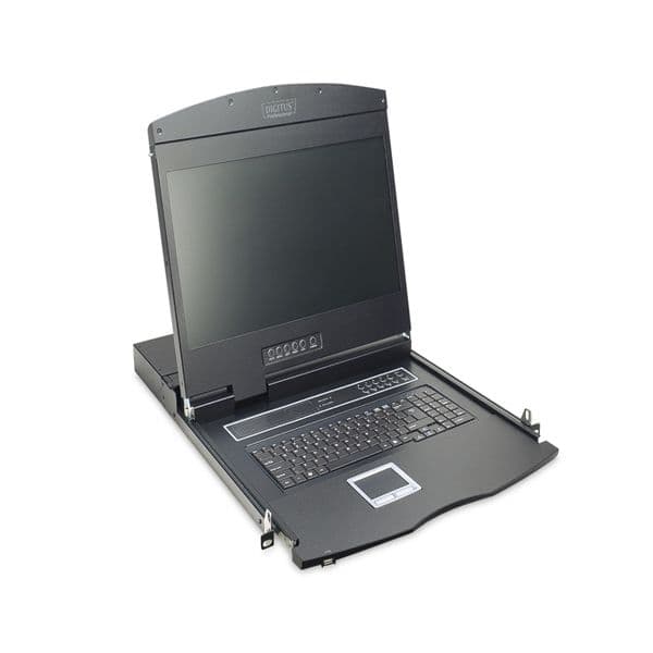 Digitus 19´´ Tft Consola 1 Port Kvm de Teclado Black - DS-72211-1GE