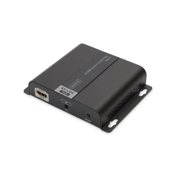 Digitus Set Extensor HDMI 4K PoE 120m Unidade Receptora Black
