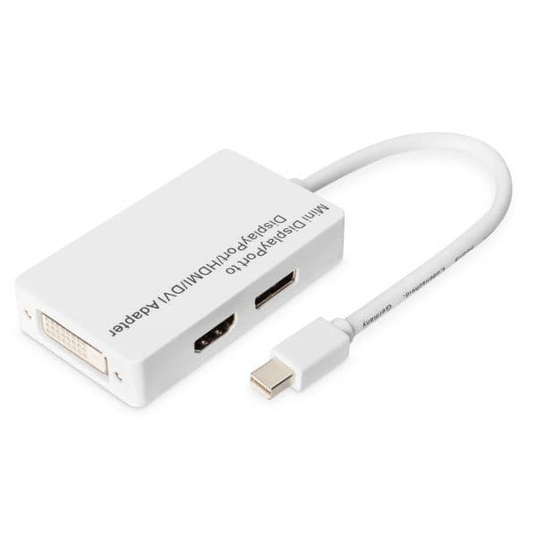 Digitus Db-340509-002-W Adaptador de Cabo de Vídeo 0,2 M Mini Displayport Dvi-D Branco