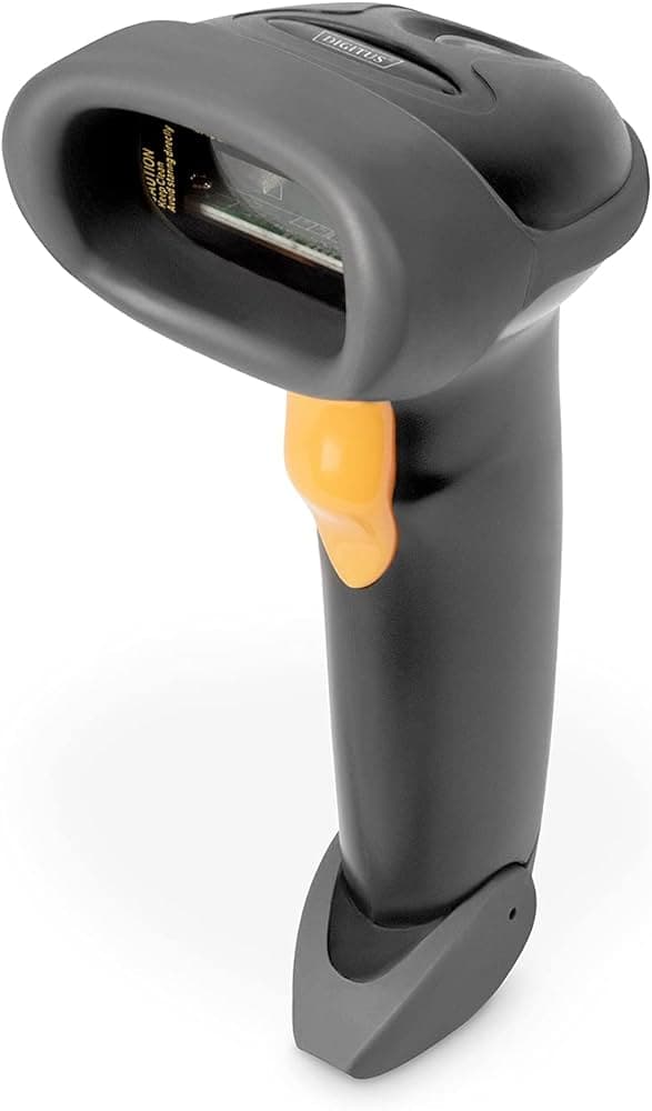 Digitus Leitor Código de Barras 1D DA-81001 USB Preto/Cinzento