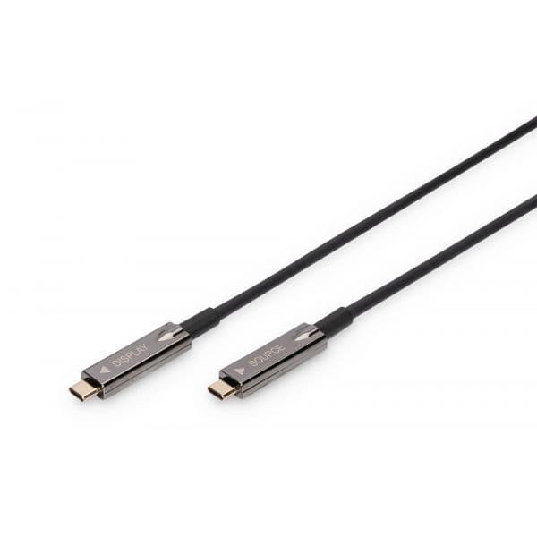 Digitus AK-330160-100-S Cabo USB-C 3.2 Gen 1 AOC 10m Black
