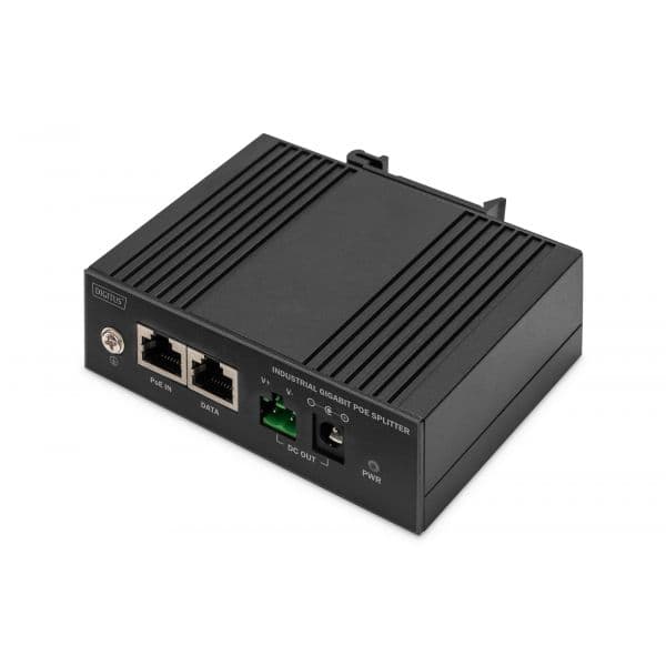 Digitus DN-651140 Splitter POE Industrial 802.3at/af DIN 60W Preto