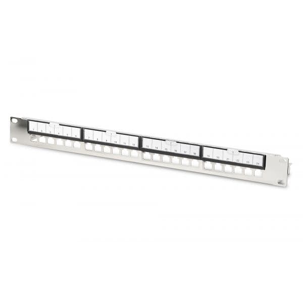 Digitus Painel de Patch Modular Blindado 24 Portas RJ-45 Prata DN-91411-G