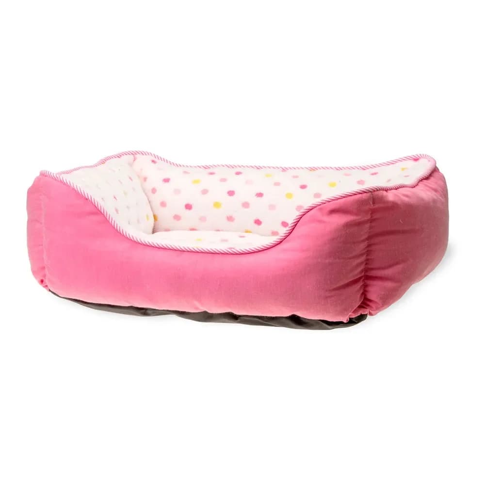 Karlie Cama Gato Dot Rosa 47 x 39 cm