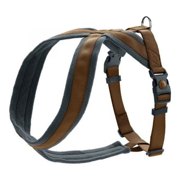Hunter Arnês London Comfort 57-70 cm Castanho Tamanho M