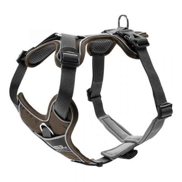 Hunter Arnês Divo 72-100 cm Castanho Tamanho L