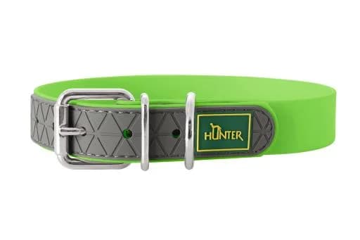 Hunter Coleira para Cães Convenience Basic Verde XS/S (23-31 cm)