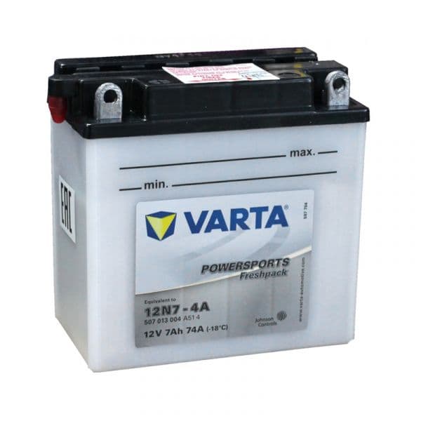 Varta MOTO-12V 7Ah 74 Aen 136x75x133 12N7-4A