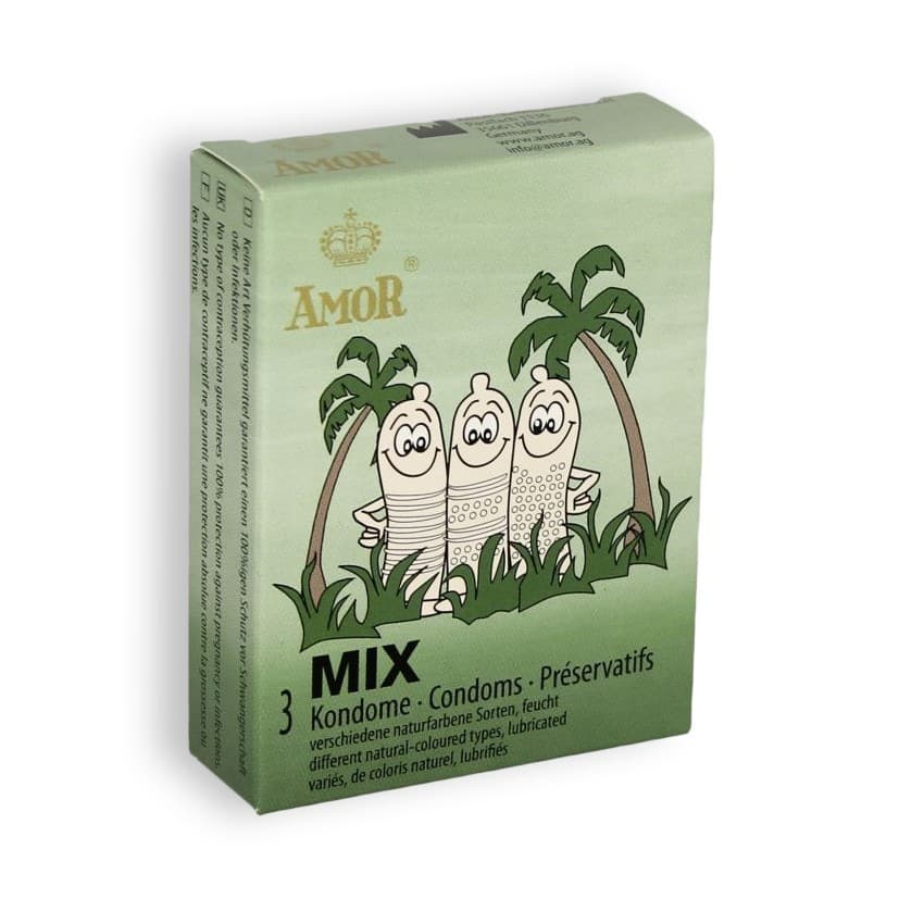 Amor Preservativos Mix x3
