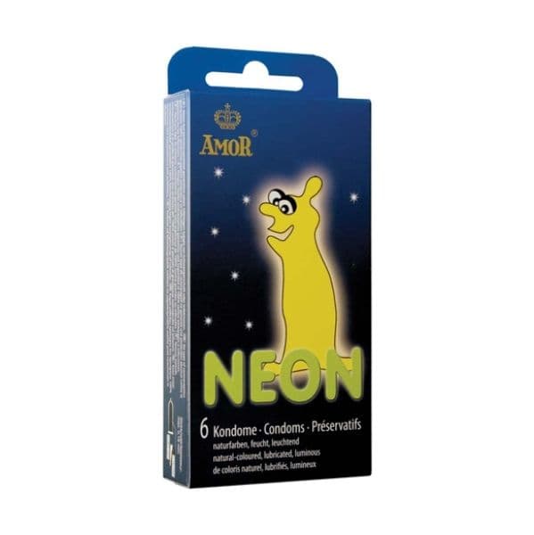 Amor Preservativos Neon x6