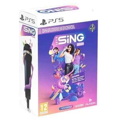 Let's Sing 2024 + 1 Microfones PS5