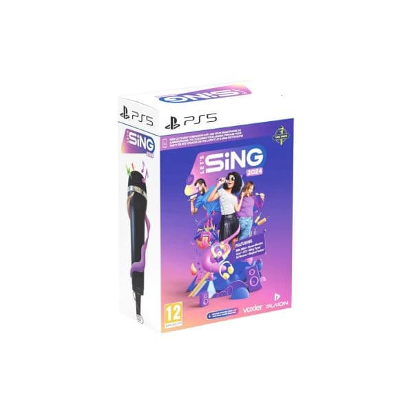 Let's Sing 2024 + 1 Microfones PS5