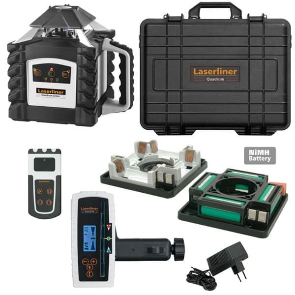 Laser Rotativo Verde Quadrum G 410 SQuadrum G 410 S Laserliner 053.00.02A