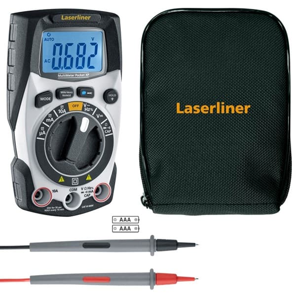 Multímetro Profissional MultiMeter Pocket XP Laserliner 083.036A