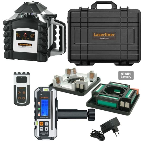 Laser Rotativo Vermelho Quadrum M350 S Laserliner 053.00.09A