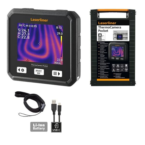Câmara Termográfica ThermoCamera Pocket Laserliner 082.079A