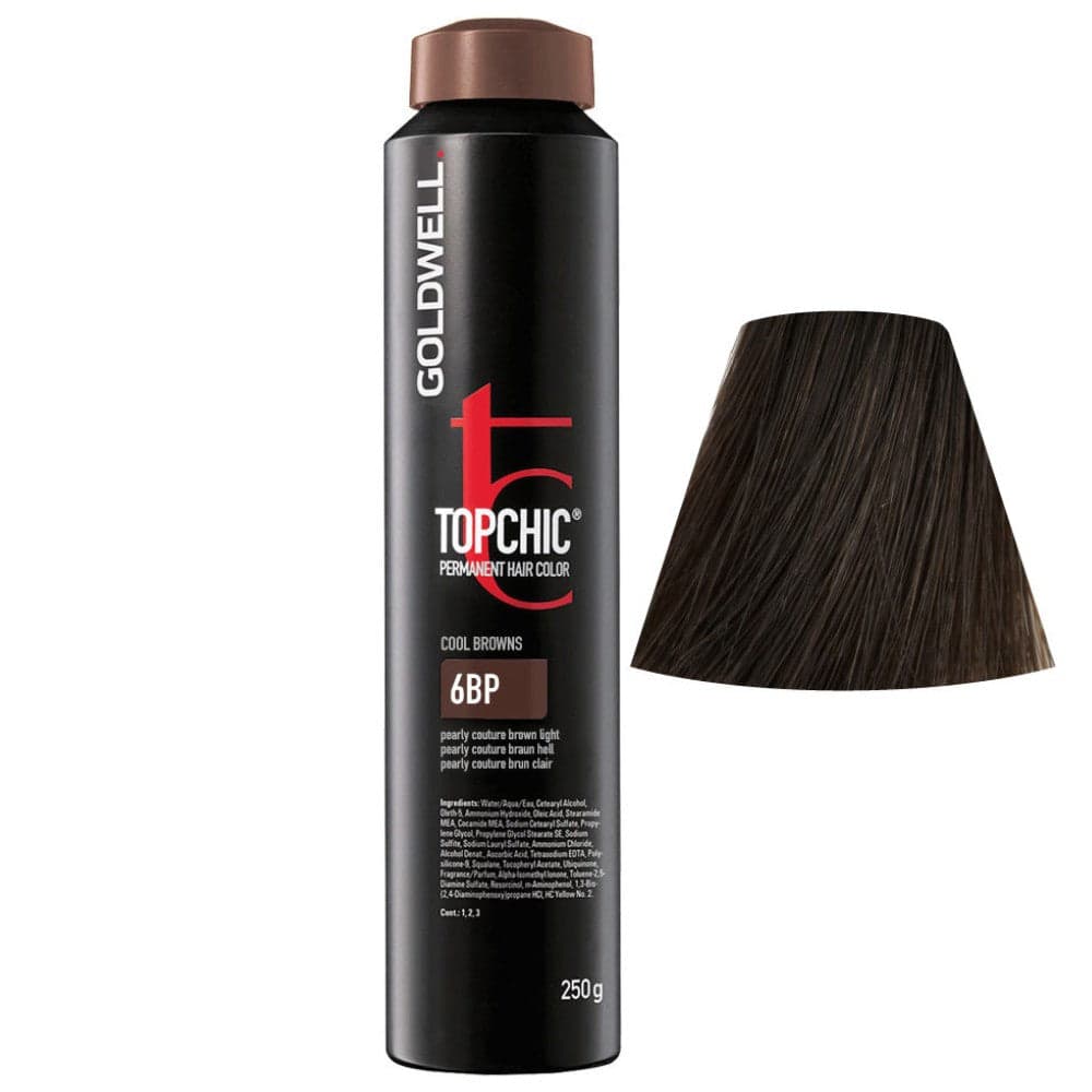 Goldwell - Topchic 6BP Castaño Claro Perla 250 ml