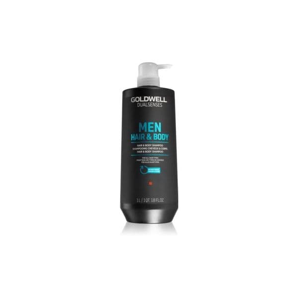 Goldwell Dualsenses for Men Shampoo e Gel de Banho 2 em 1 1000ml