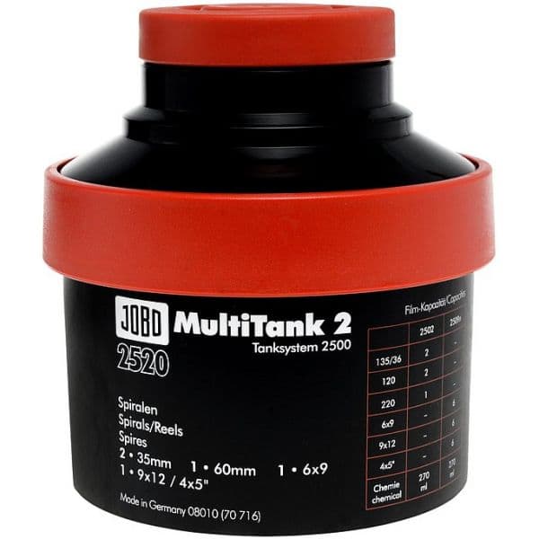 Jobo 2520 Cuva Multipla para 2 Spires 135mm - JOBO13950