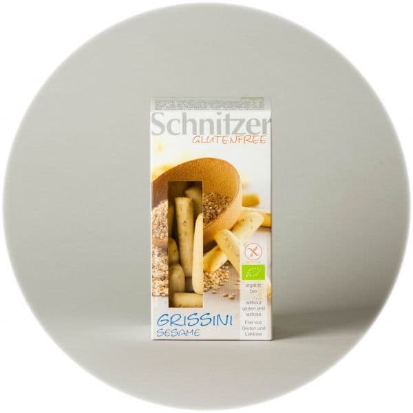 Schnitzer Breadsticks Batata com Gergelim S/ Glúten Eco 100g