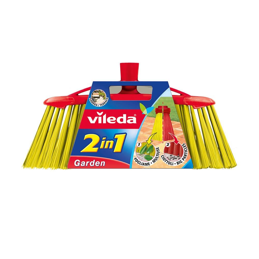 Vileda Sobresselente Vassoura para Exteriores Garden 2 em 1 112091