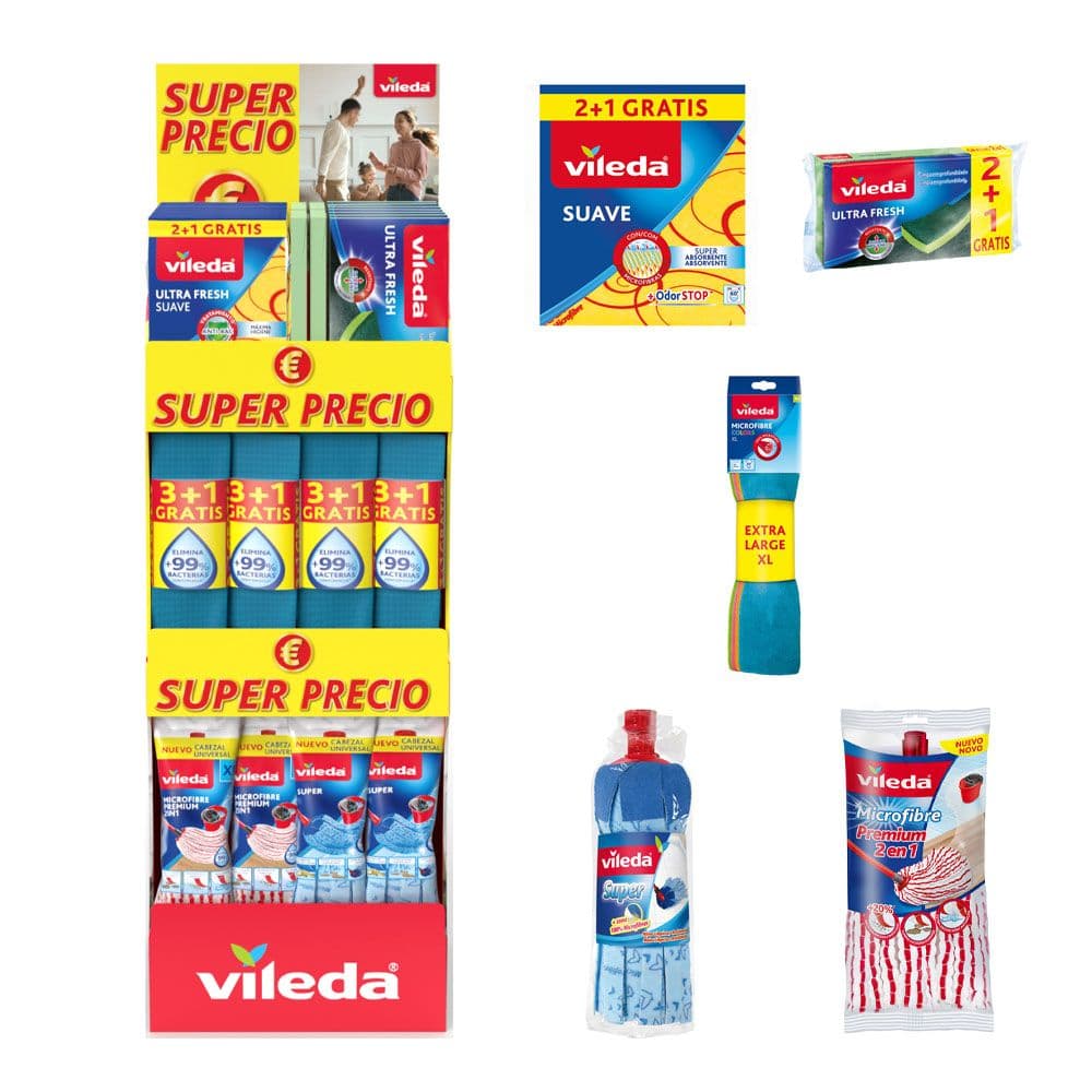 EXPOSITOR VILEDA UNIVERSAL DE SUPER PREÇO