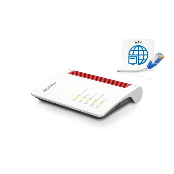 AVM Router FRITZ!Box 4050 WiFi 6 Mesh 1xWAN Gigabit 3xLAN Gigabit