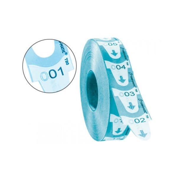 Meto Rolo Turn o Matic Etiquetas 31x67mm Azul - L77949