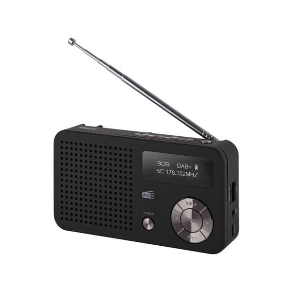 Imperial Rádio Portátil DABMAN 13 DAB+ FM USB Micro SD Preto
