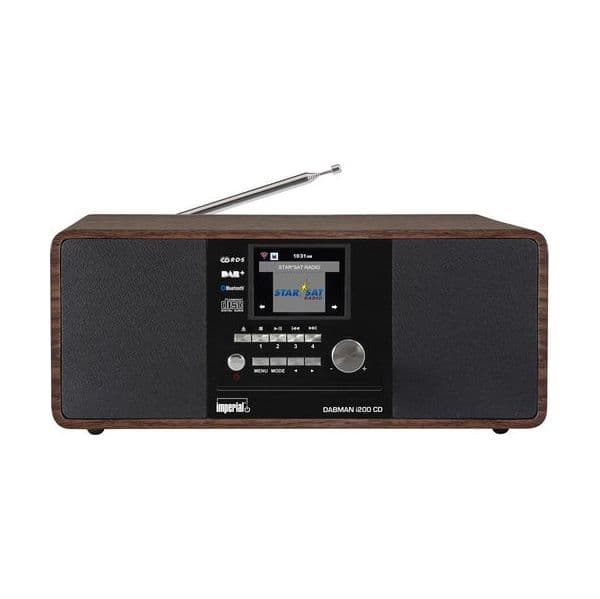 Imperial Rádio para Internet Dabman i200 Cd Wood - 22-235-00