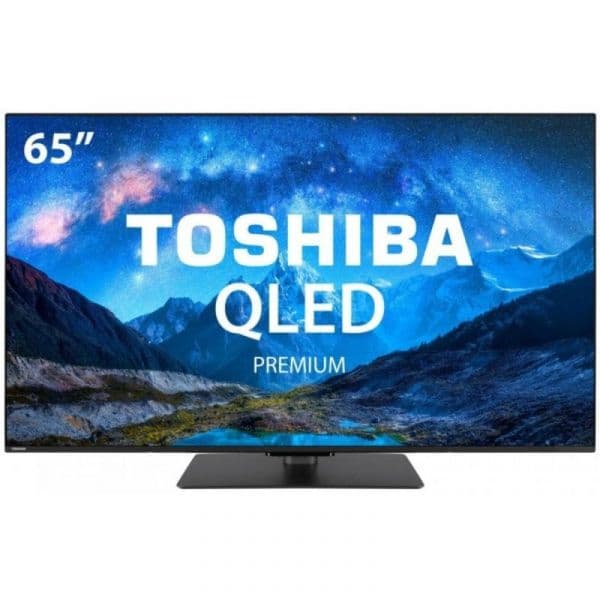 TV Toshiba 65" 65QV3F63DG QLED Smart TV 4K HDR