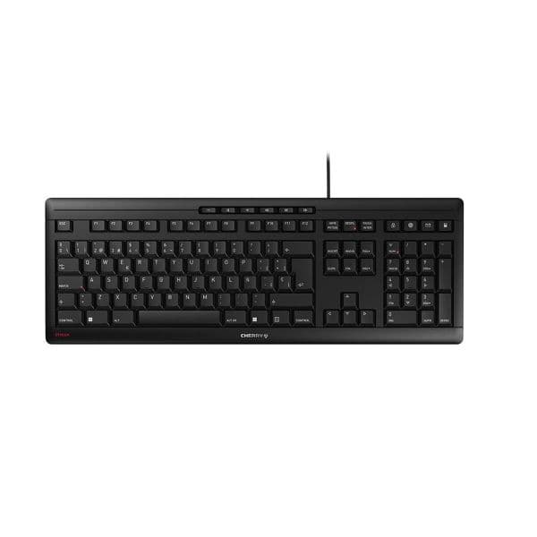 Teclado Cherry Stream Preto Es Layout Cabo Espanhol - JK-8500ES-2