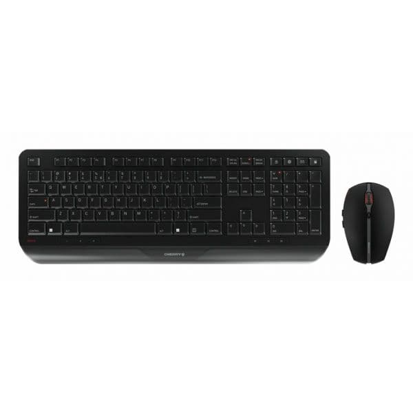 Teclado Cherry Gentix Desktop Rato Sem Fios US-English Preto