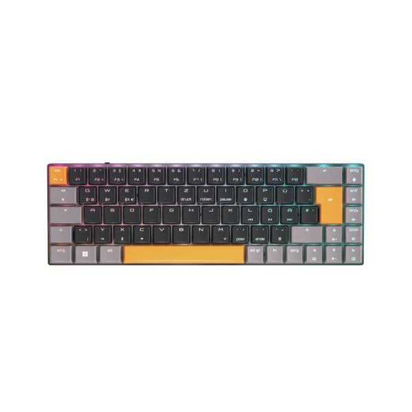 Teclado Cherry 3860bk MX-LP 2.1 Compact Wireless QWERTZ Preto