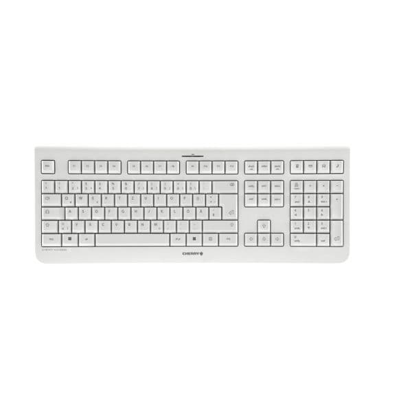 Teclado Cherry KW 3000 Sem Fios QWERTZ Pale Grey