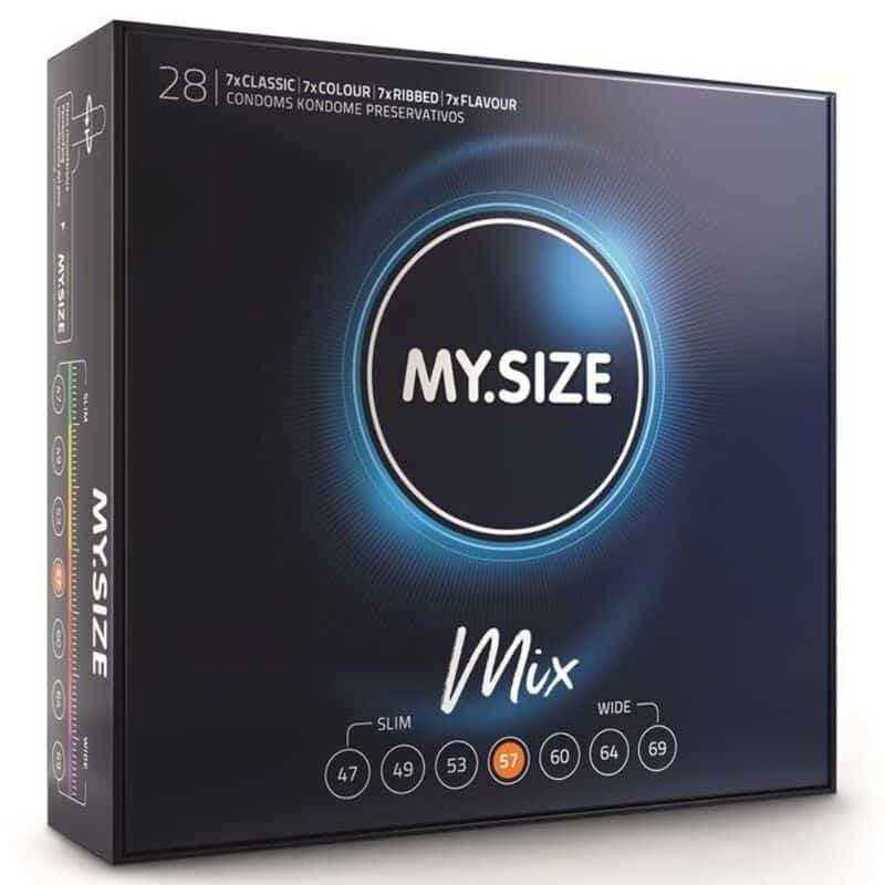 My Size Mix Preservativos My Size Mix 57 mm 28 Unidades