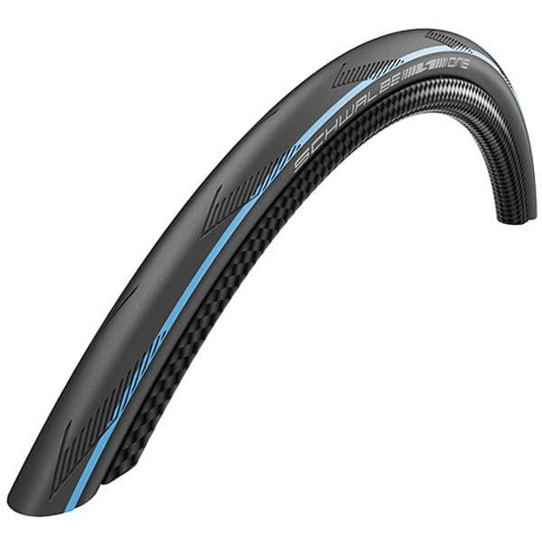 Schwalbe Pneus One Raceguard Performance Foldable Black / Blue 700 X 25