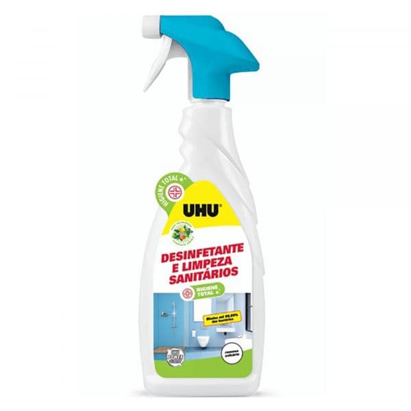 UHU Desinfetante Limpeza Sanit Transparente 650ml