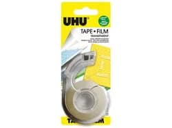 fita cola com dispensador uhu transparente 15mmx33m
