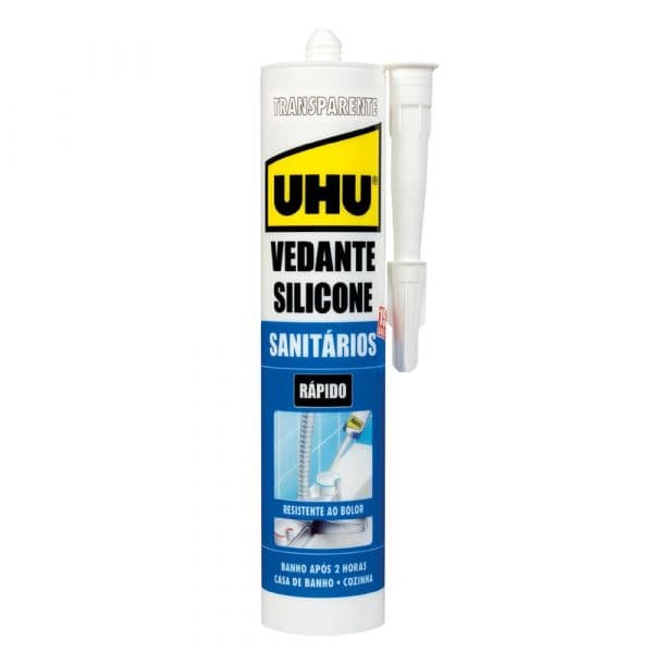 Uhu Silicone para Cozinha e Sanitários Transparente 280 ml - 38315
