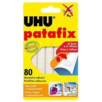 Almofadas UHU Patafix Massa Adesiva Posters 80un x 2un