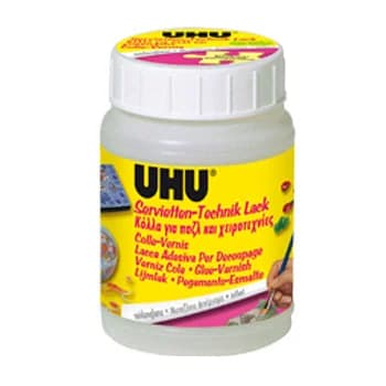 Cola UHU Creativ Verniz 150ml 158gr