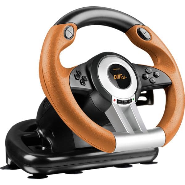 Speed-Link DRIFT O.Z. Racing Wheel PC Black Orange